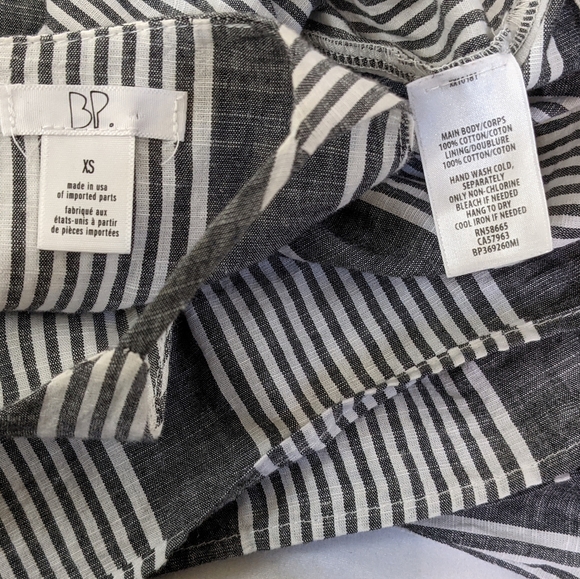 Nordstrom BP Halter Peplum Ruffle Hem Top XS - Picture 4 of 7